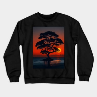 Golden Hour Serenity Crewneck Sweatshirt